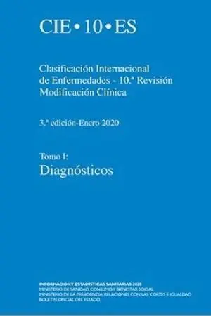 Clasificación Internacional de Enfermedades Cie 10 2 Tomos