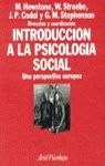 INTRODUCCIÓN A LA PSICOLOGÍA SOCIAL **USADO**