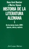 Historia Literatura Alemana I