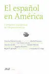 El Español en América. Contactos Lingüísticos en Hispanoamérica