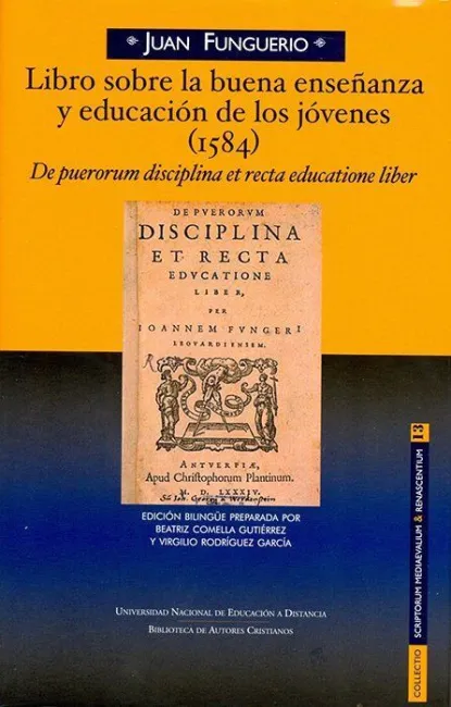 Libro Sobre la Buena Enseñanza y Educación de los Jóvenes (1584) de Puerorum Dis