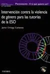 Intervención Contra la Violencia de Género para las Tutorías de la eso