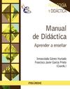 MANUAL DE DIDÁCTICA. APRENDER A ENSEÑAR