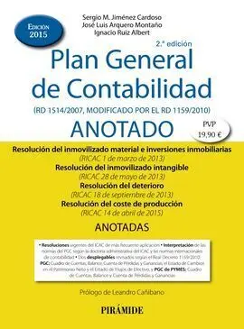 Plan General de Contabilidad Anotado
