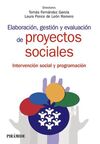 ELABORACIÓN, GESTIÓN Y EVALUACIÓN DE PROYECTOS SOCIALES