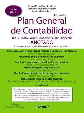 Plan General de Contabilidad Anotado