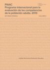 PIAAC. PROGRAMA INTERNACIONAL PARA LA EVALUACIÓN DE LAS COMPETENCIAS DE LA POBLA