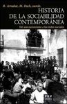 HISTORIA DE LA SOCIABILIDAD CONTEMPORÁNEA