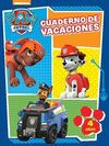 PAW PATROL - CUADERNO DE VACACIONES - 4 AÑOS