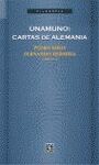 UNAMUNO: CARTAS DE ALEMANIA