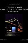 CONSIDERACIONES SOBRE ESTÉTICA, ARQUITECTURA E ING