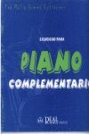 1. PIANO COMPLEMENTARIO