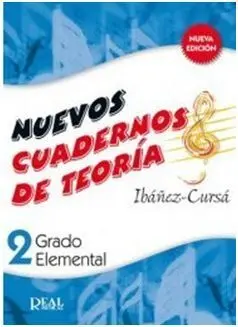 Nuevos Cuadernos de Teoría 2 Grado Elemental