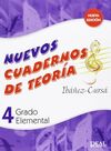 NUEVO CUADERNO DE TEORIA. V. 4 GRADO ELEMENTAL