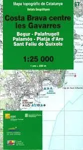 Costa Brava Centre les Gavarres 1:25000