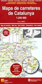 Mapa de Carreteres de Catalunya 1:250. 000 -Icgc