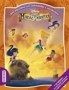 Campanilla. Hadas y Piratas. Libro Educativo con Actividades y Vocabulario