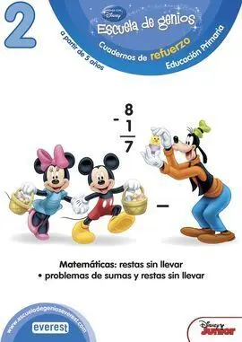 Escuela de Genios. Cuadernos de Refuerzo 2 - a Partir de 5 Años - Matemáticas