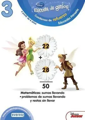 Escuela de Genios. Cuadernos de Refuerzo 3 - a Partir de 6 Años - Matemáticas