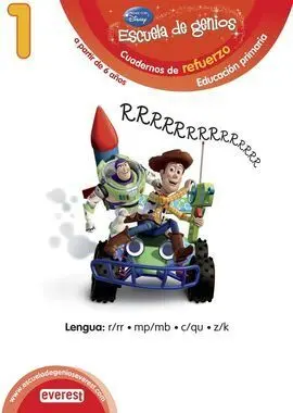 Escuela de Genios. Cuadernos de Refuerzo 1 - a Partir de 6 Años - Lengua