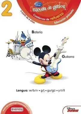 Escuela de Genios. Cuadernos de Refuerzo 2 - a Partir de 6 Años - Lengua