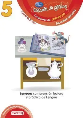 Escuela de Genios. Cuadernos de Refuerzo 5 - a Partir de 8 Años - Lengua