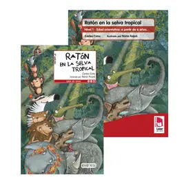 Pack Plan Lector. 6 Años. Ratón en la Selva Tropical