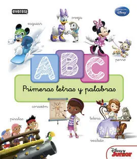 Aprende con Disney. Abc. Primeras Letras y Palabras