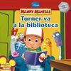 MANNY MANITAS. TURNER VA A LA BIBLIOTECA