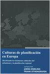 CULTURAS DE PLANIFICACIÓN EN EUROPA