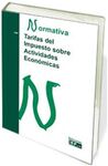 TARIFAS DEL IMPUESTO SOBRE ACTIVIDADES ECONOMICAS