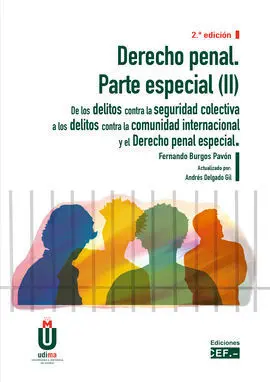 Derecho Penal. Parte Especial (Ii) 2022