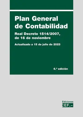 Plan General de Contabilidad 2023.