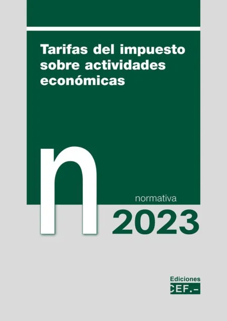 Tarifas del Impuesto Sobre Actividades Económicas