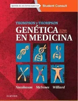 Genética en Medicina + Studentconsult (8ª Ed. ) (Thompson & Thompson. )