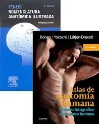 Lote Feneis-Rohen. nomenclatura Anatómica Ilustrada+Atlas de Anatomía Humana. 8ª e