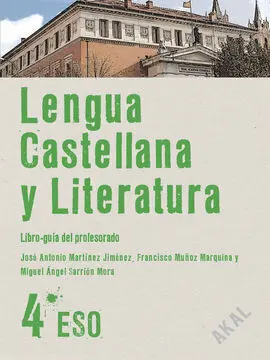 Lengua Castellana y Literatura 4º eso. Libro del Profesor