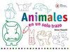 ANIMALES EN UN SOLO TRAZO