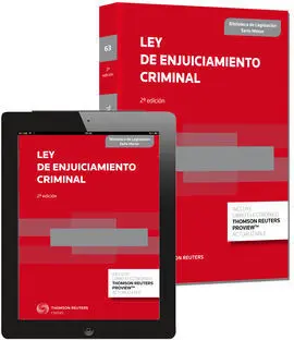 Ley de Enjuiciamiento Criminal (Papel + E-Book)