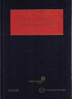 Estudios Juridicos y Universitarios Dos Volumenes