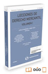 LECCIONES DE DERECHO MERCANTIL. VOLUMEN I