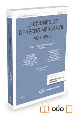 Lecciones de Derecho Mercantil. Volumen I