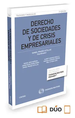 Derecho de Sociedades y de Crisis Empresariales (Papel + E-Book)