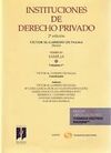 INSTITUCIONES DE DERECHO PRIVADO TOMO IV FAMILIA VOL 2