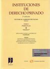 INSTITUCIONES DE DERECHO PRIVADO. TOMO I PERSONAS. VOL.3