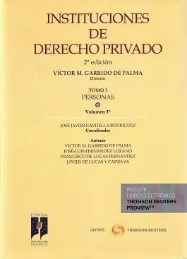 Instituciones de Derecho Privado. Tomo I Personas. Vol. 3