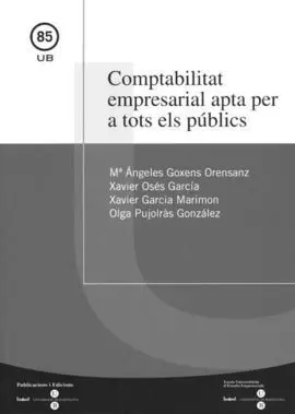 Comptabilitat Empresarial Apta Per a Tots Els Públics