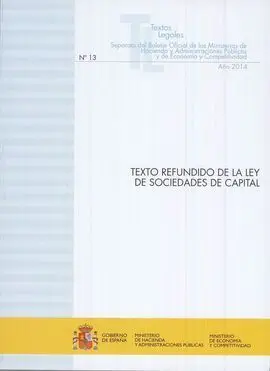 Texto Refundido de la Ley de Sociedades de Capital