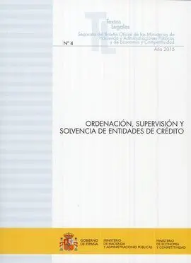 Ordenación, Supervisión y Solvencia de Entidades D