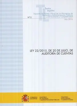 Ley 22/2015, de 20 de Julio, de Auditoría de Cuentas